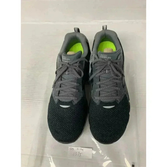 .1375 Skechers Go-Run, Black/Gray, Mens Running Shoes-US 13 Mens - Picture 4 of 6